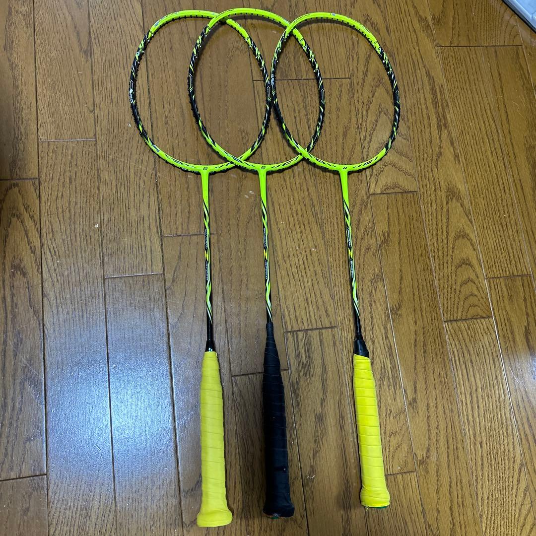 バドミントンラケット 3本セット　Zスピード