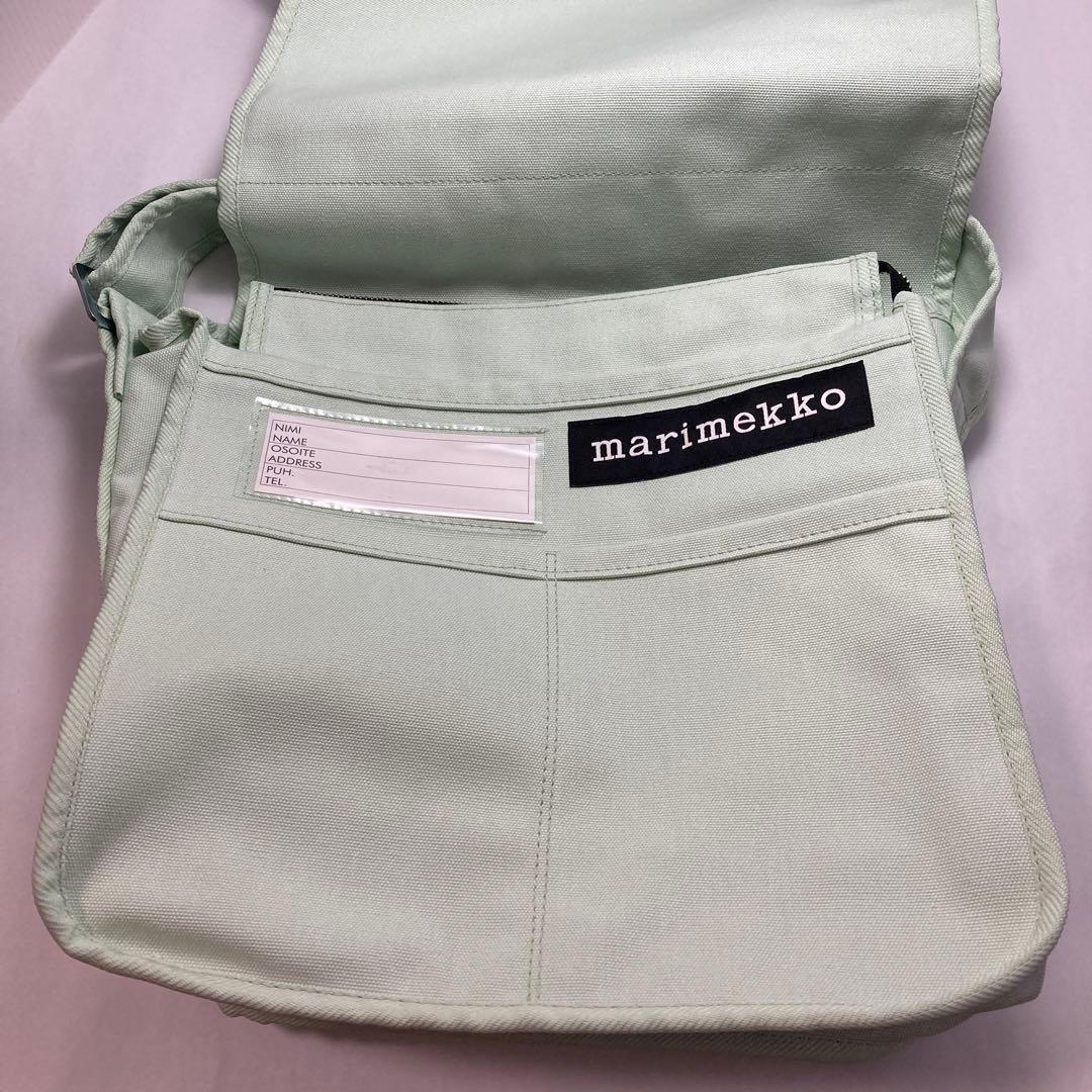 marimekko ショルダーバッグ（ミントグリーン）