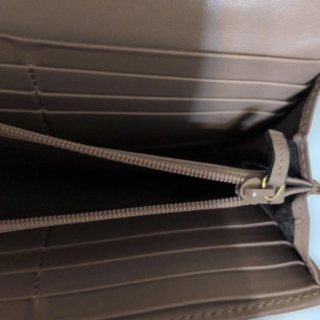 #新品同様　#GUCCI ハニーブラウン 長財布 GGロゴ#正規品