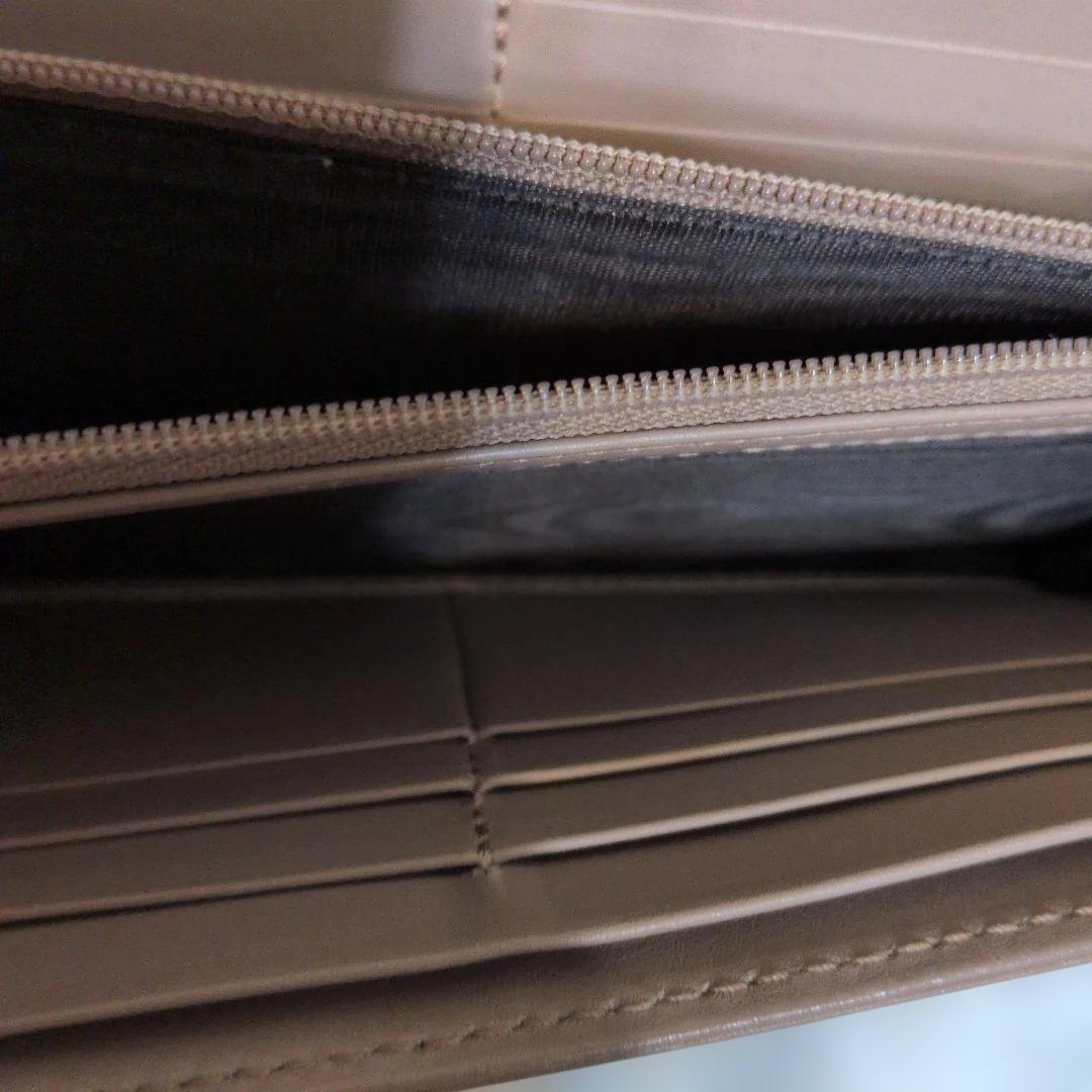 #新品同様　#GUCCI ハニーブラウン 長財布 GGロゴ#正規品