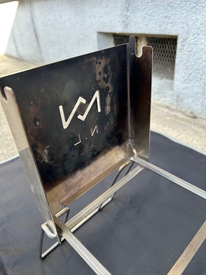 ノリノリライフ　ヨコナガメッシュ焚き火台、スライドゴトクセット