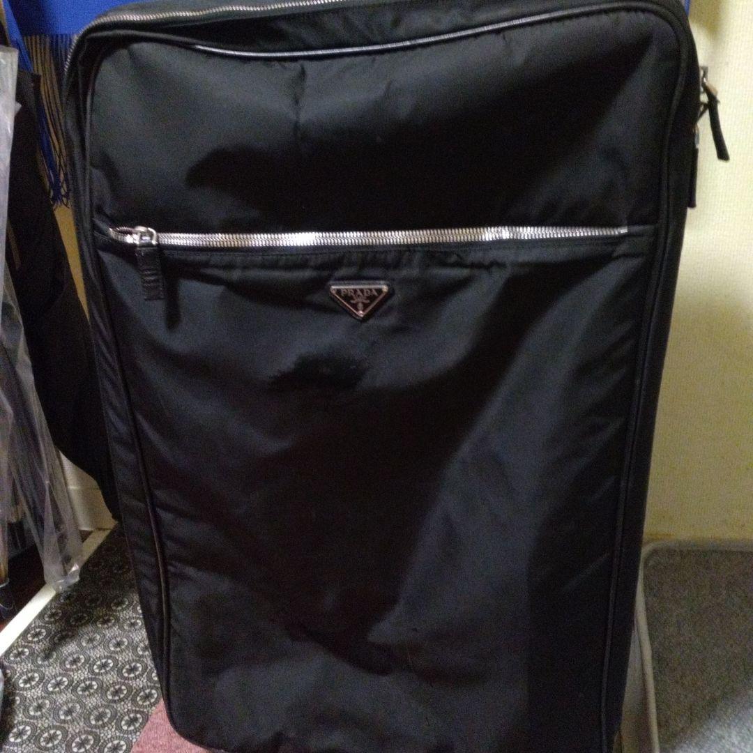 飛*ス様 PRADA ブラック キャリーケース
