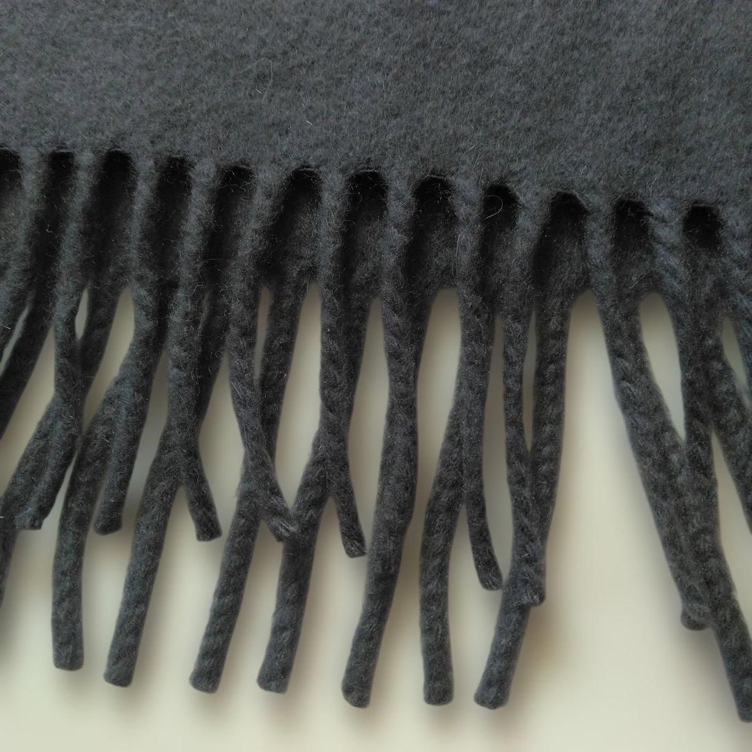 LOUIS VUITTON グレー カシミヤ マフラー