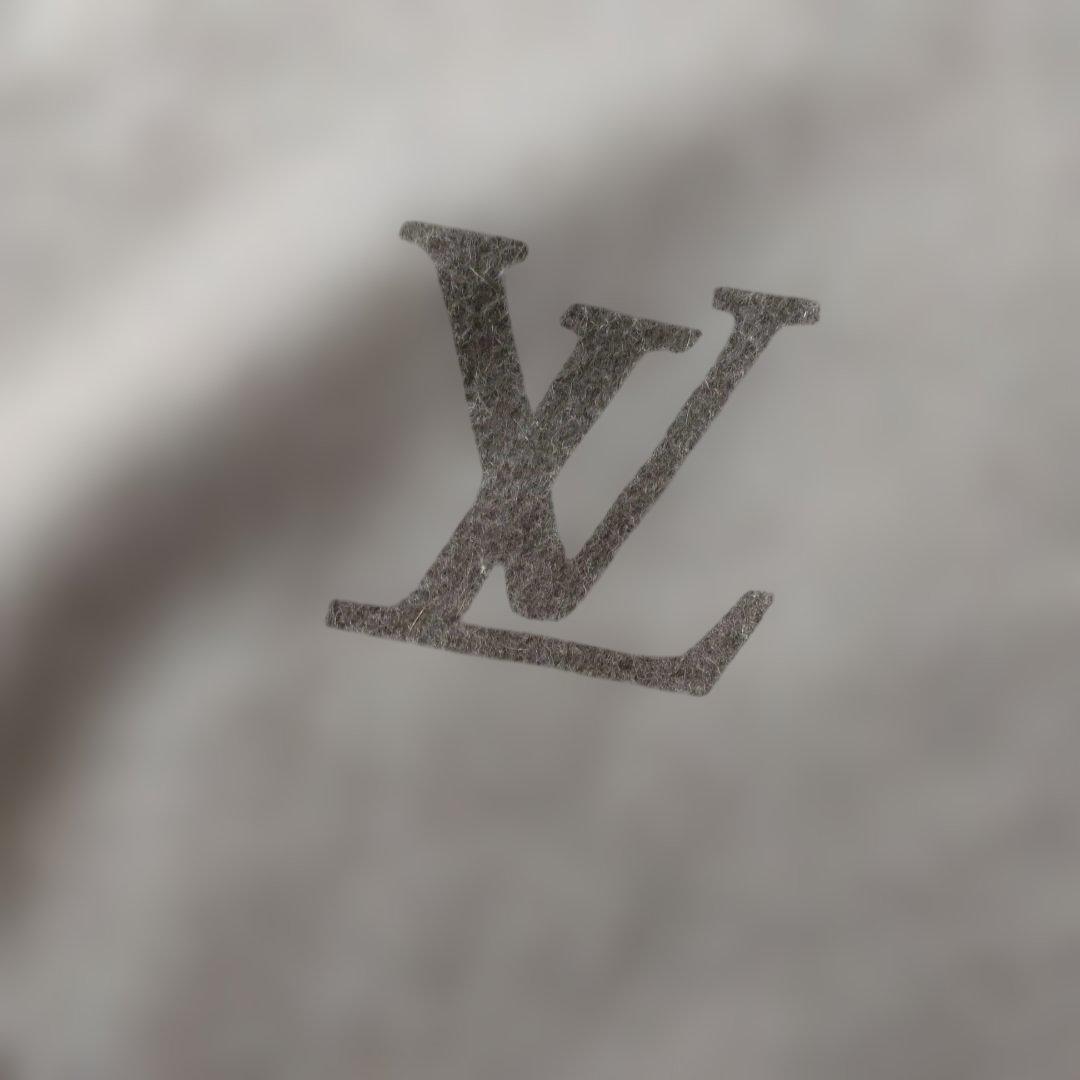 LOUIS VUITTON グレー カシミヤ マフラー