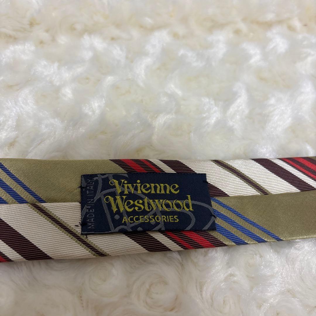 【Vivienne Westwood 】新品・未使用シルク ネクタイ