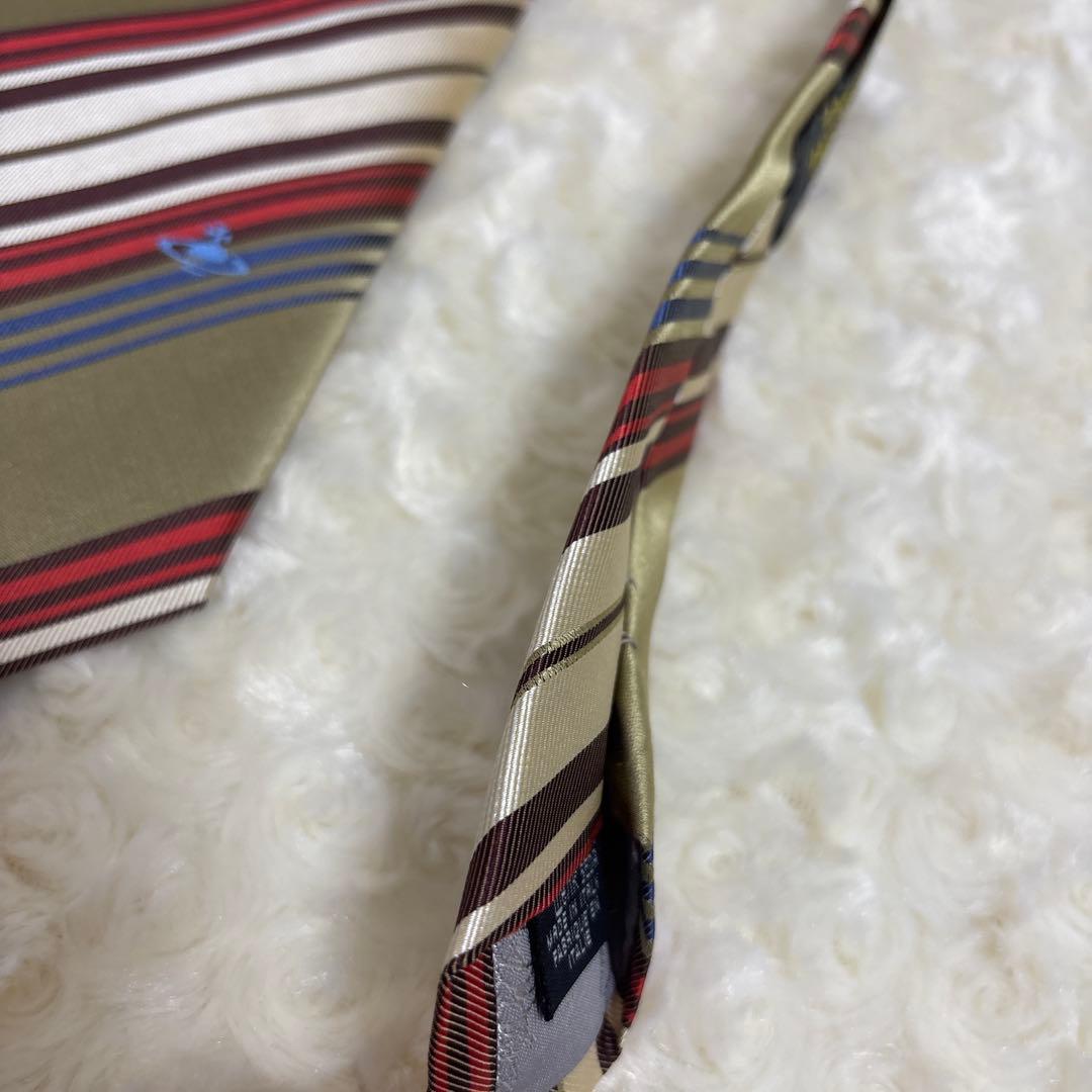 【Vivienne Westwood 】新品・未使用シルク ネクタイ