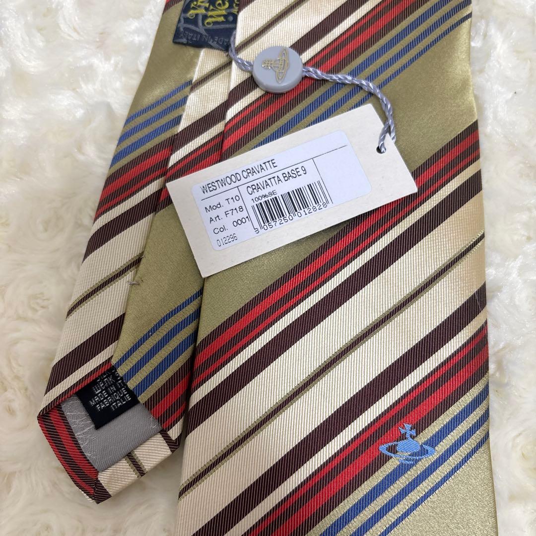 【Vivienne Westwood 】新品・未使用シルク ネクタイ