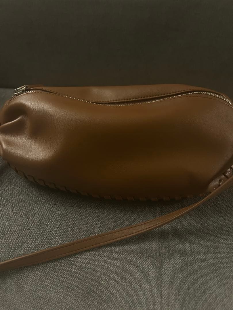 ゆっこりんさま専用_VASIC ブラウン レザー ショルダーバッグ