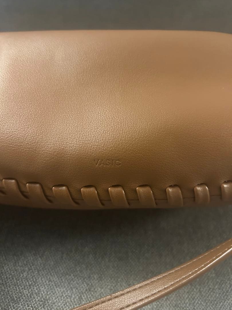 ゆっこりんさま専用_VASIC ブラウン レザー ショルダーバッグ