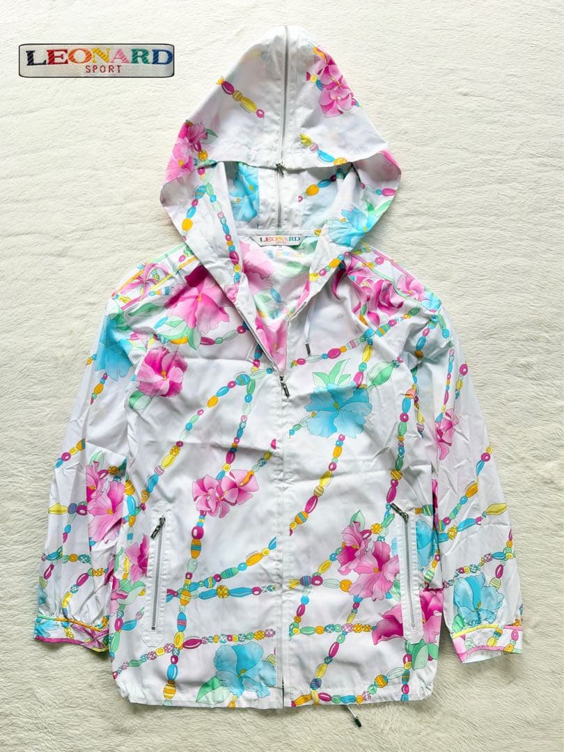 レオナール　LEONARDO ナイロン　パーカー　ジャケット