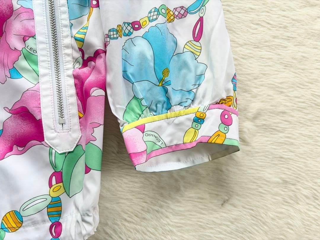 レオナール　LEONARDO ナイロン　パーカー　ジャケット