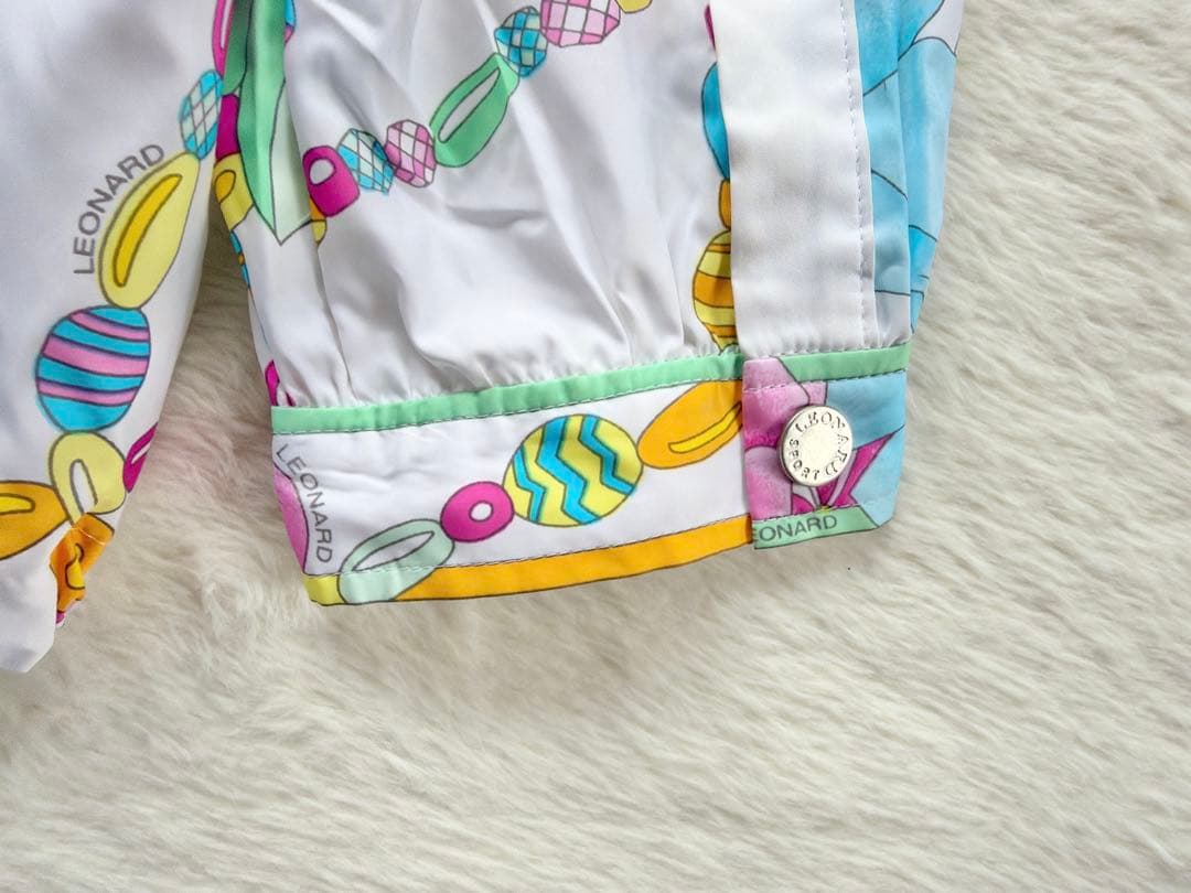 レオナール　LEONARDO ナイロン　パーカー　ジャケット