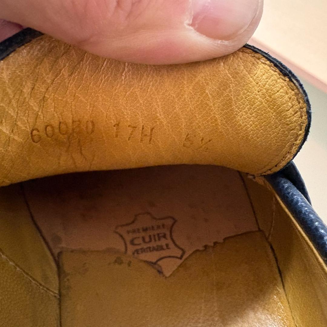 パラブーツ アドニス Paraboot ADONIS ネイビー UK5.5