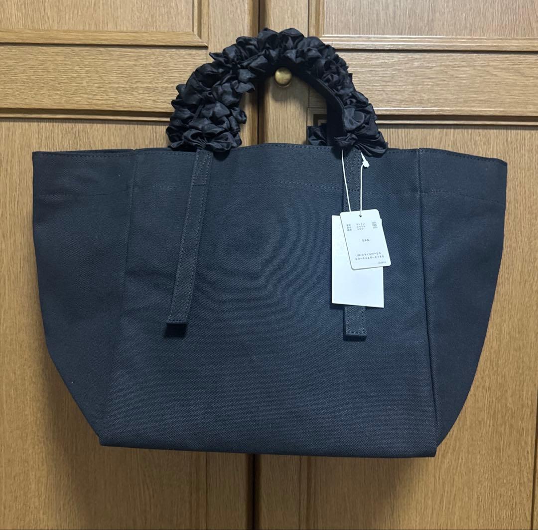 LUDLOW【未使用品・タグ付き】グレープハンドルトートバッグ