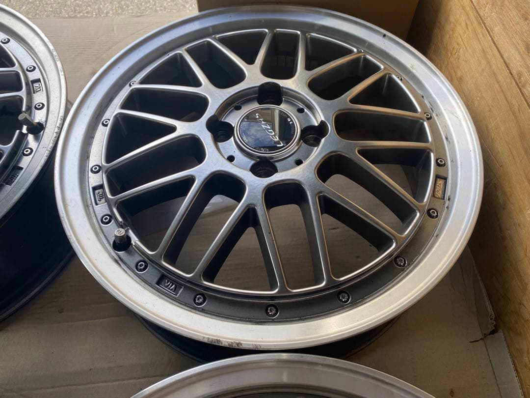 【ゴリさん】16インチ4本セットレグザスメッシュ5J-16 レストアベース