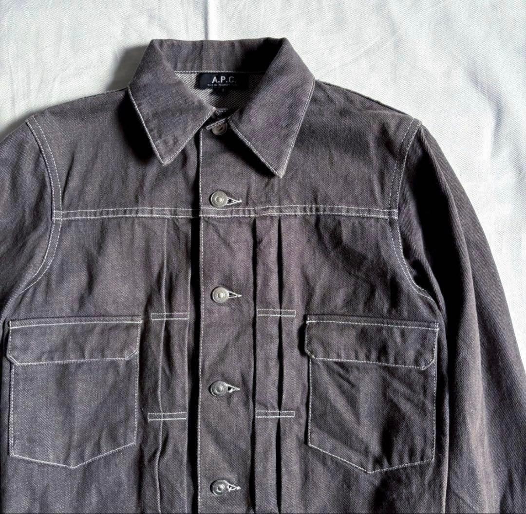A.P.C. denim jacket 2nd　セカンド　ブラック　黒　Gジャン