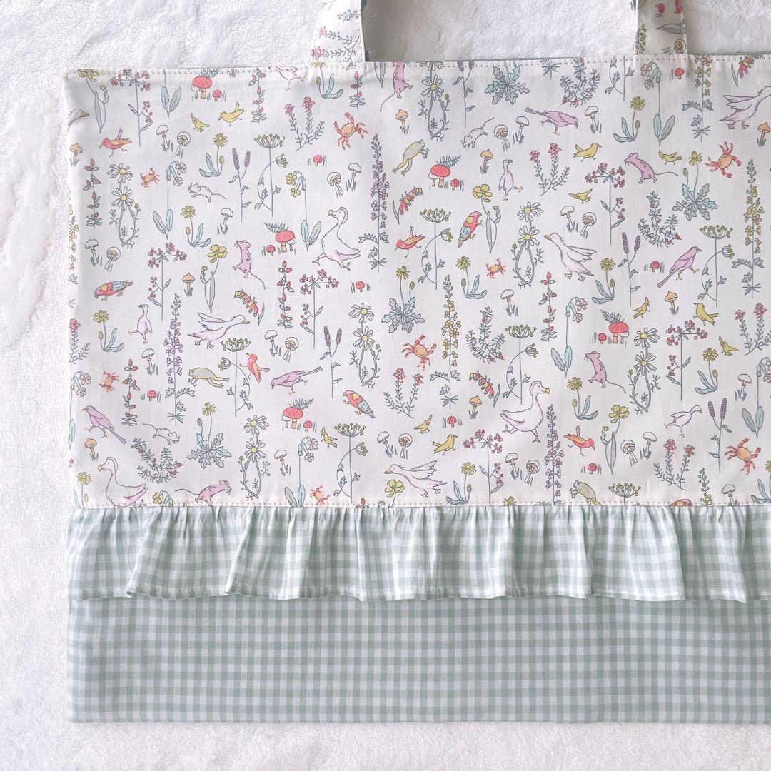 〈16〉しや様　リバティ アシュテッド セオ レッスンバッグ 上履き袋 入学