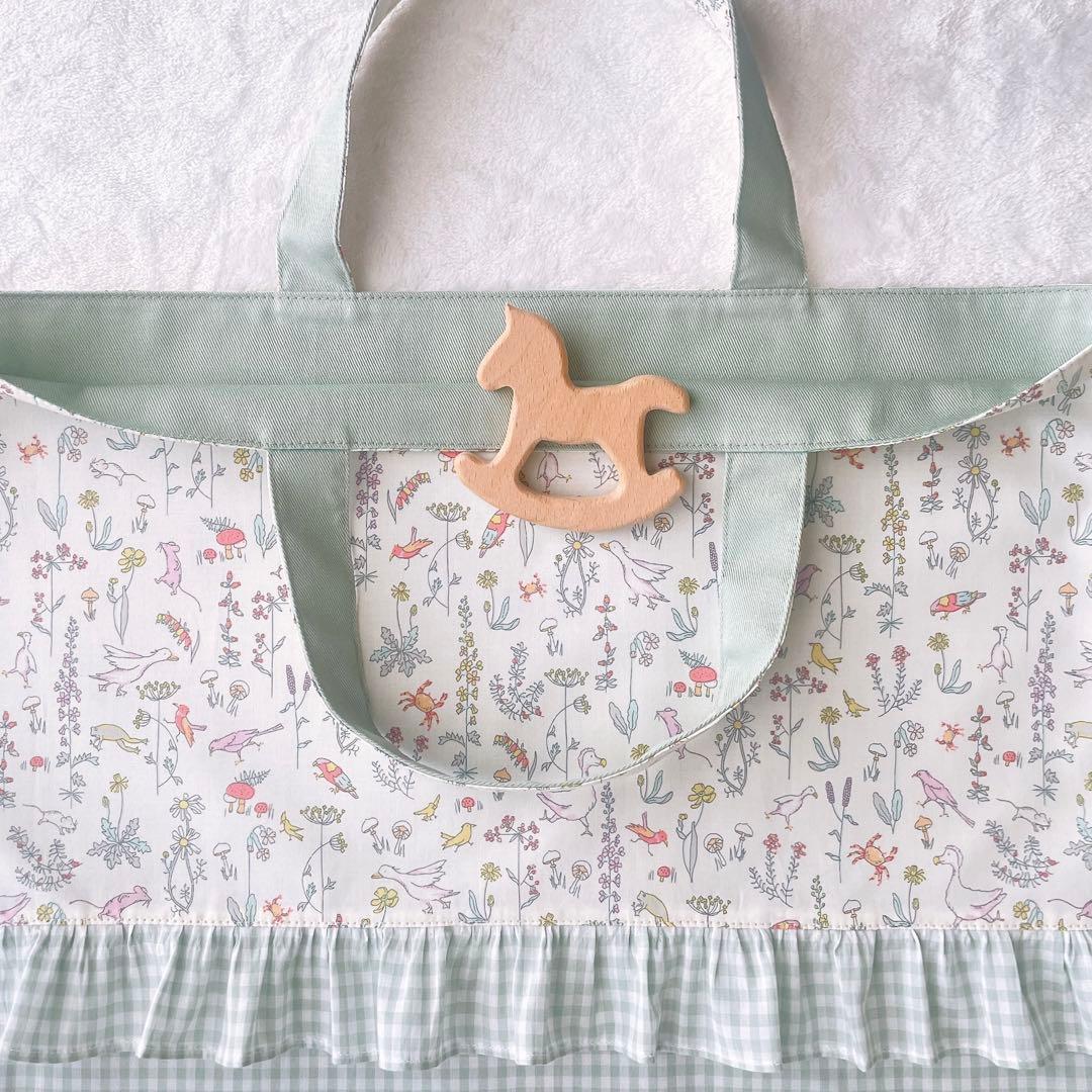 〈16〉しや様　リバティ アシュテッド セオ レッスンバッグ 上履き袋 入学