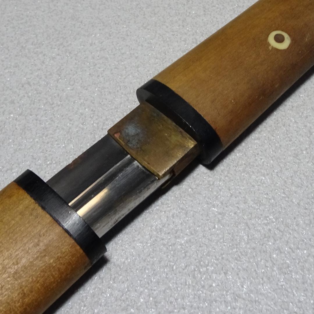 ヴ*ミ様 菊一文字 　ナイフ　全長：約21cm　　武具　短刀