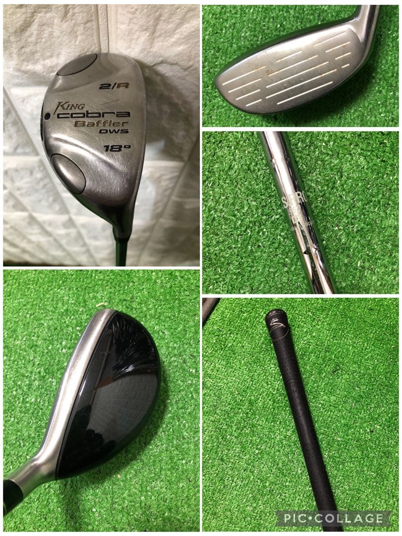 初心者おすすめ☆メンズ ゴルフクラブセット☆コブラ☆3点式キャディバッグ付