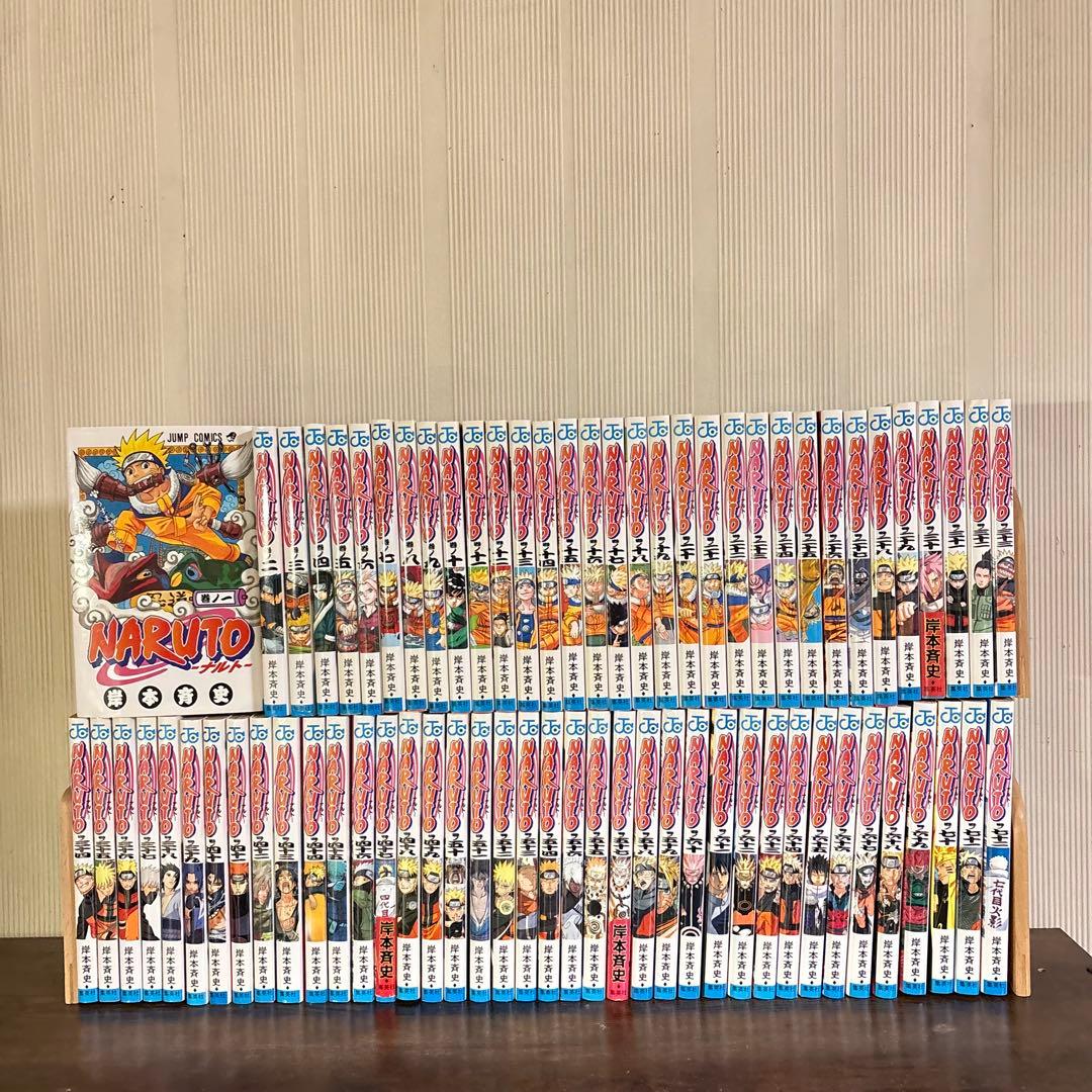 良品　 NARUTO １〜72巻セット　全巻セット　ヤケ少なめ　②