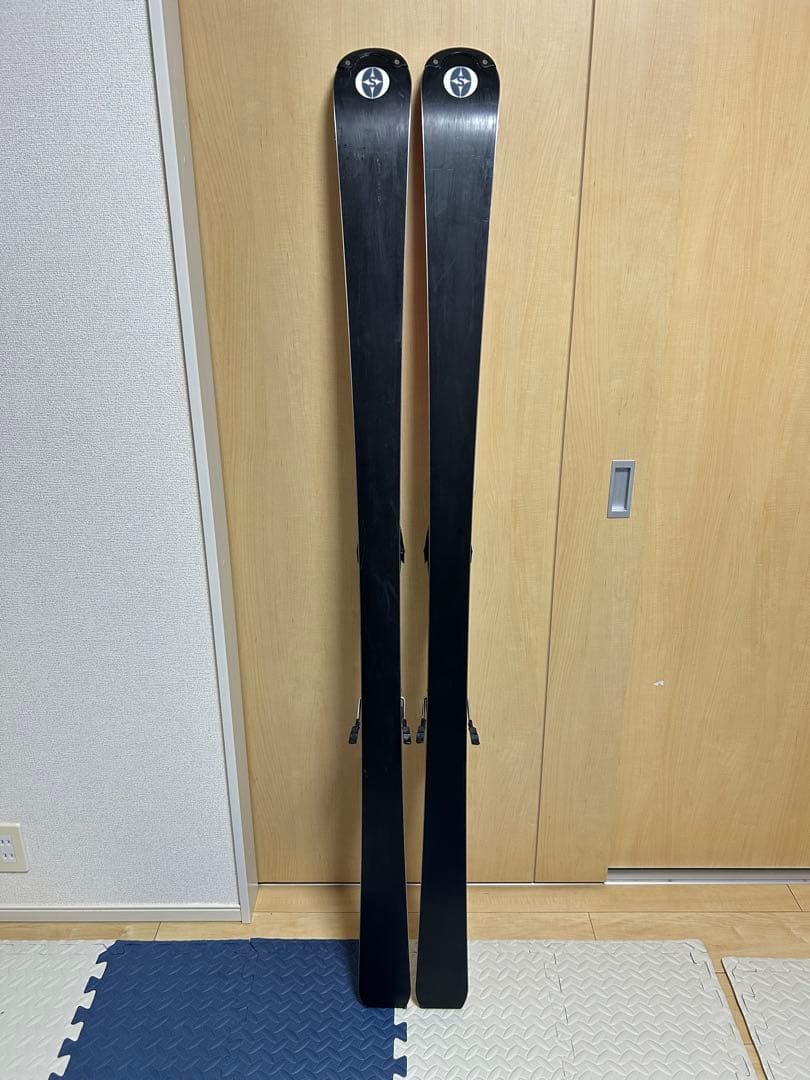 【美品】OGASAKA KEO’S KS SA 165cmスキー板 プレート付き