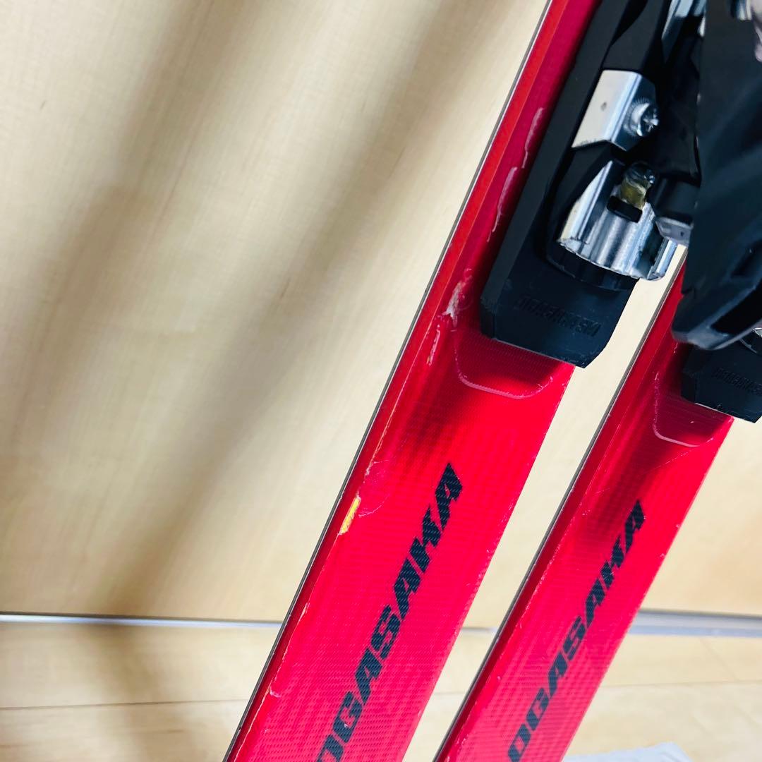 【美品】OGASAKA KEO’S KS SA 165cmスキー板 プレート付き