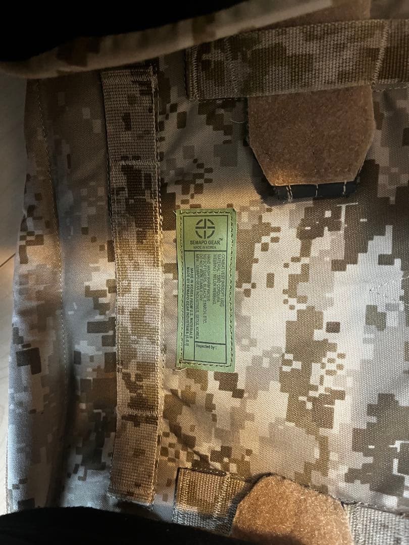 SEMAPO NCPC AOR1 実物生地　crye avs jpc m4