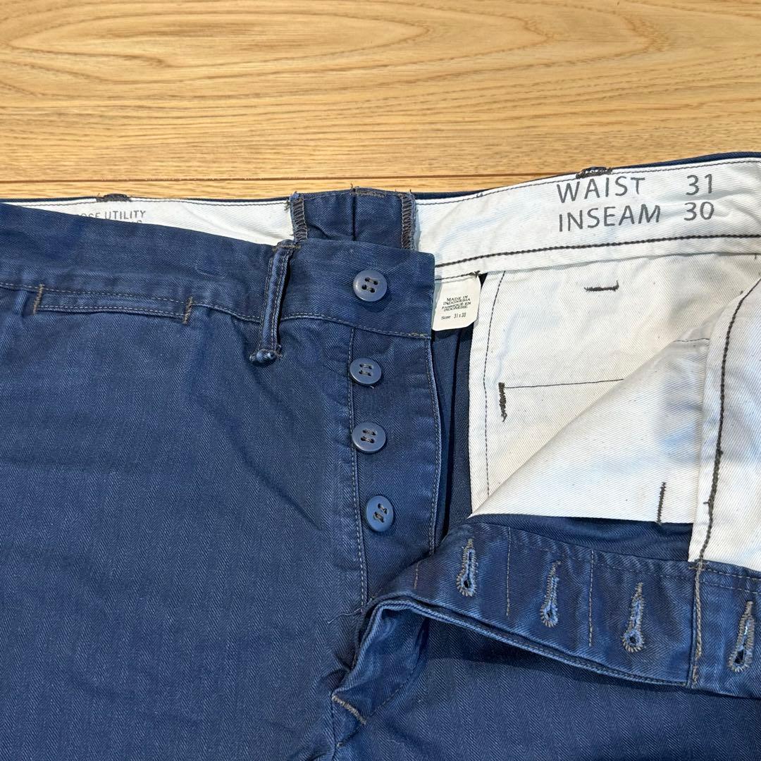 【美品】DOUBLE RL ダブルアールエル チノパンツ W31