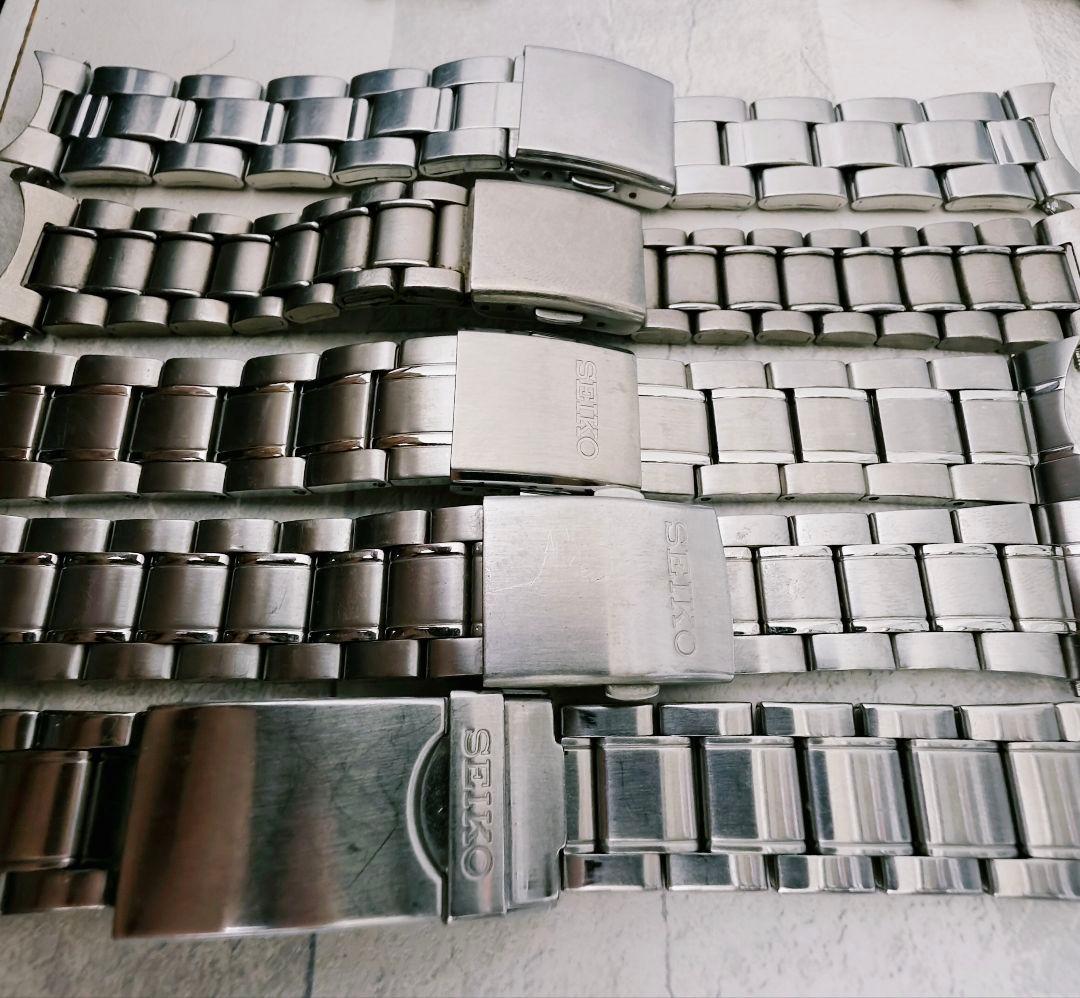 SEIKO セイコー 腕時計ベルト メタルバンド チタン ステンレス 20mm