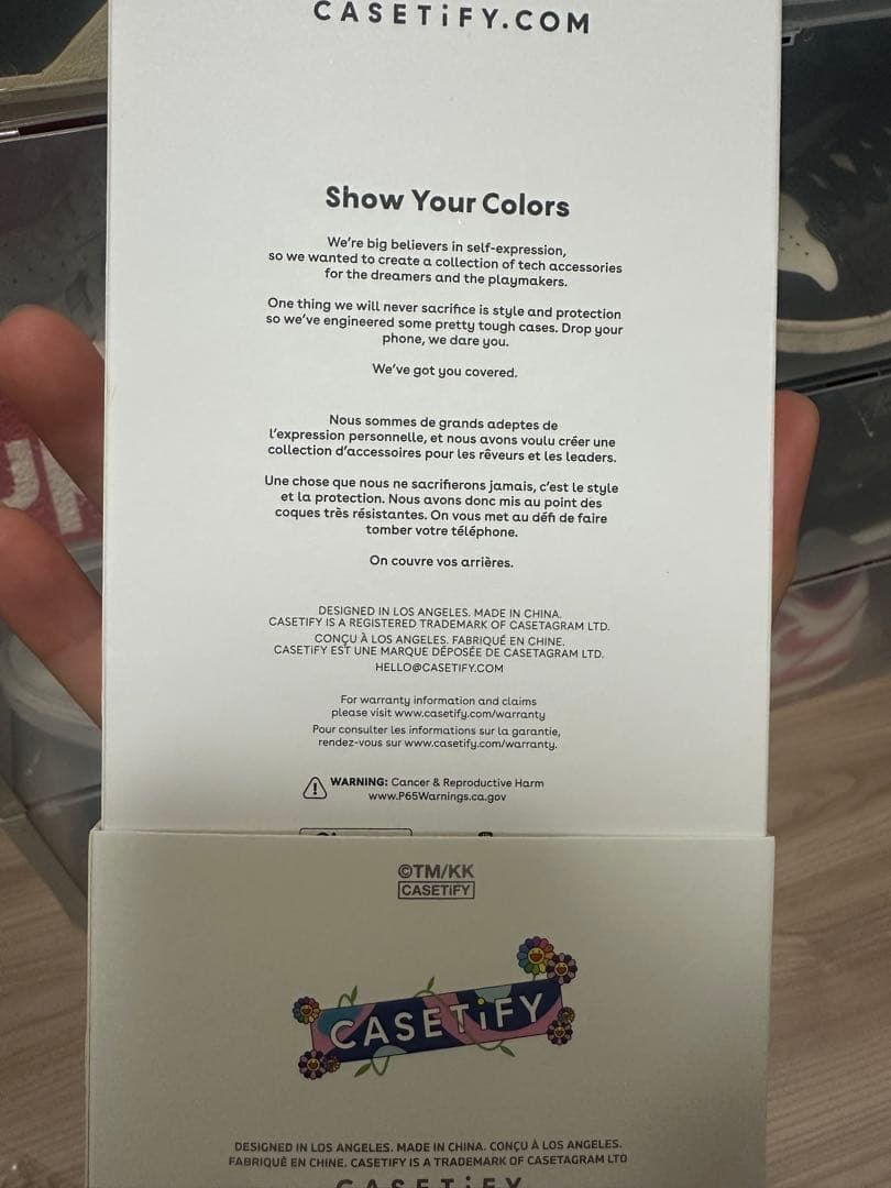 村上隆デザイン CASETiFY ケース（16 pro max）