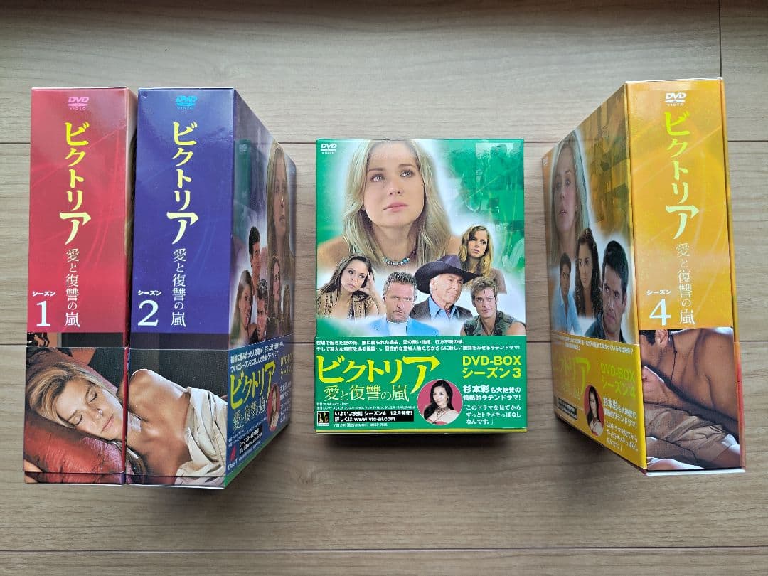 ビクトリア DVDセット 愛と復讐の嵐