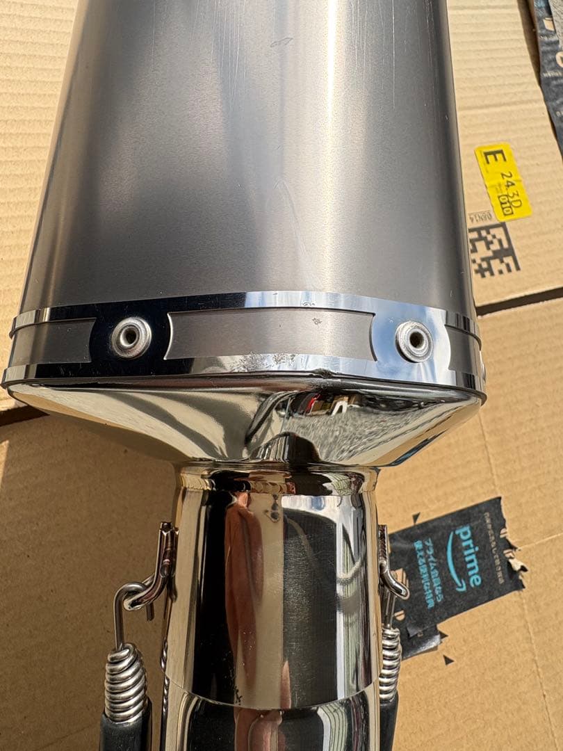 WRS GSX-S750ステンレススチール マフラー