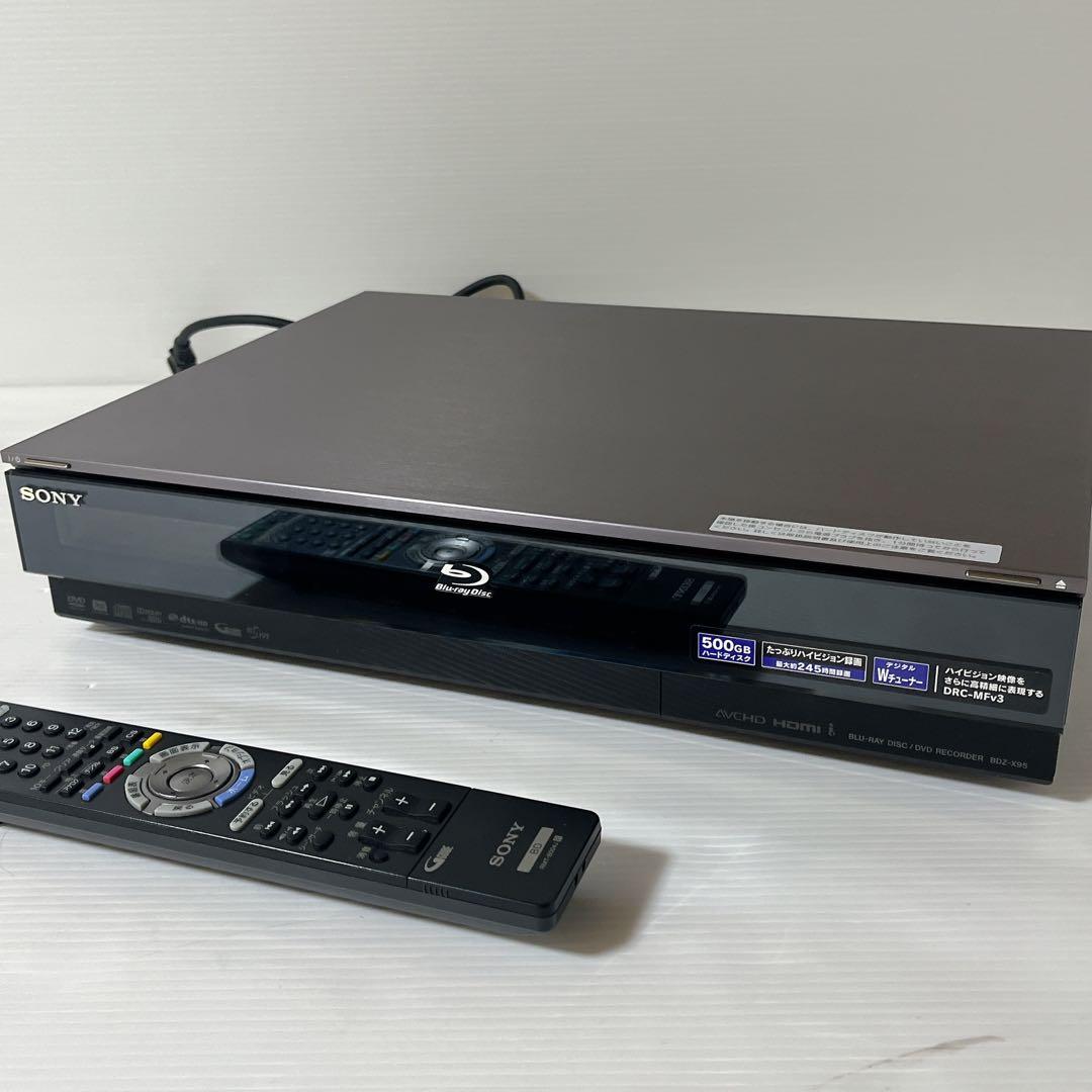 SONY ソニー ２チューナー　ブルーレイレコーダー　bdz-x95
