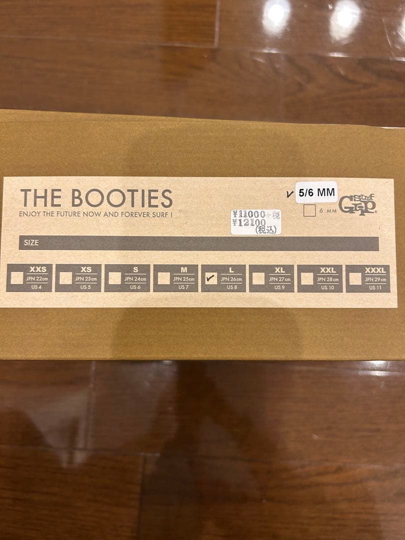 SURFGRIP 5/6mm サーフブーツ