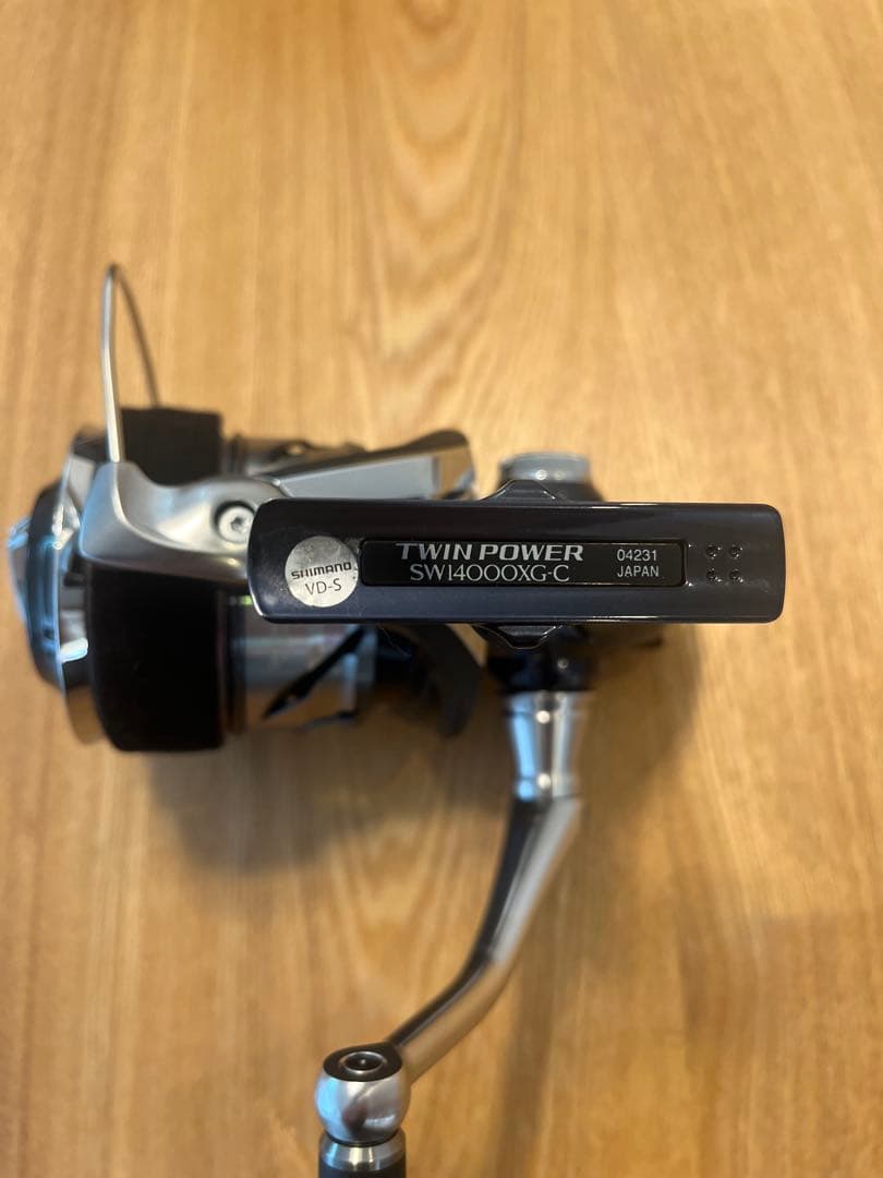 シマノ　ツインパワーsw14000xg ライン付き