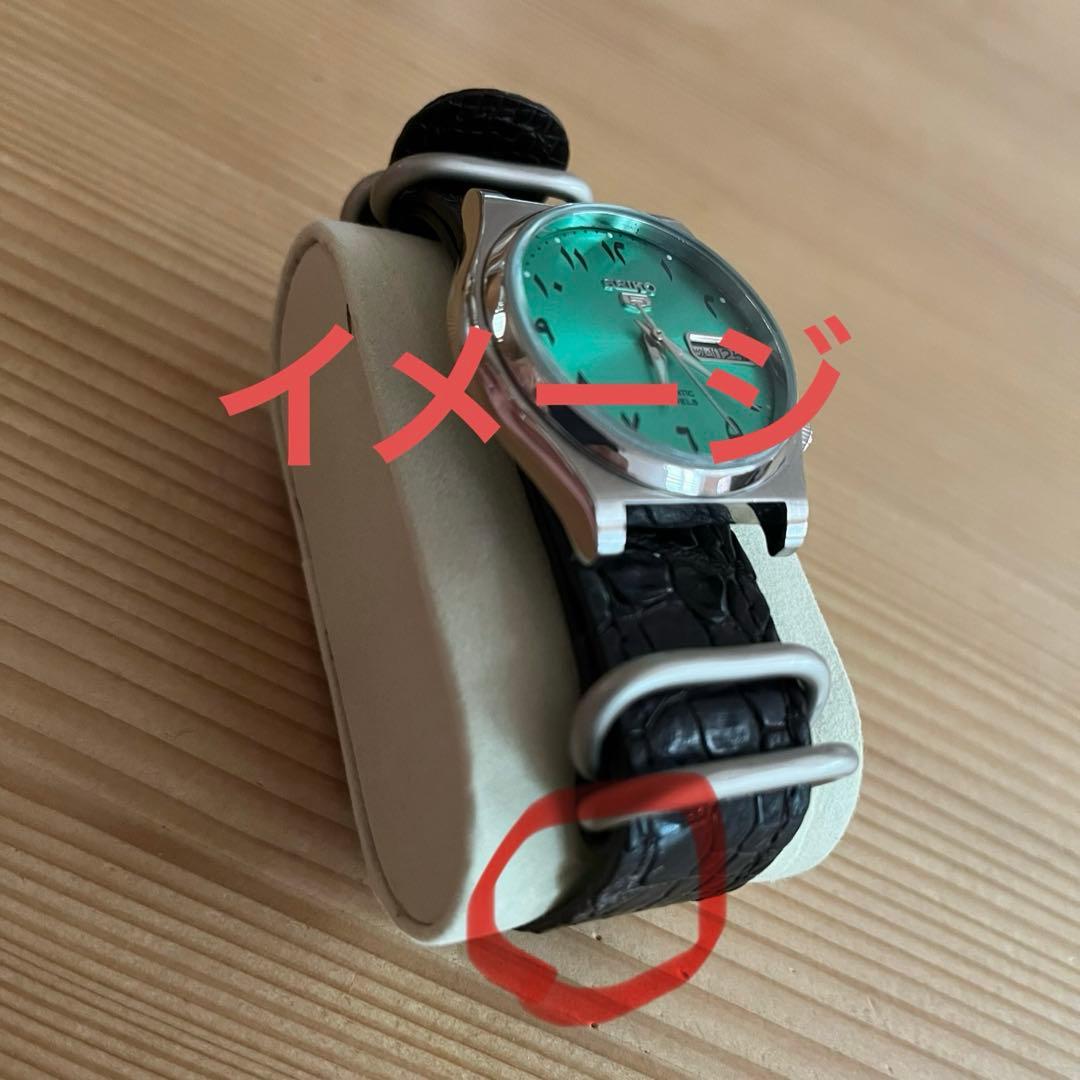 THESOLE クロコダイル NATOベルト 腕時計
