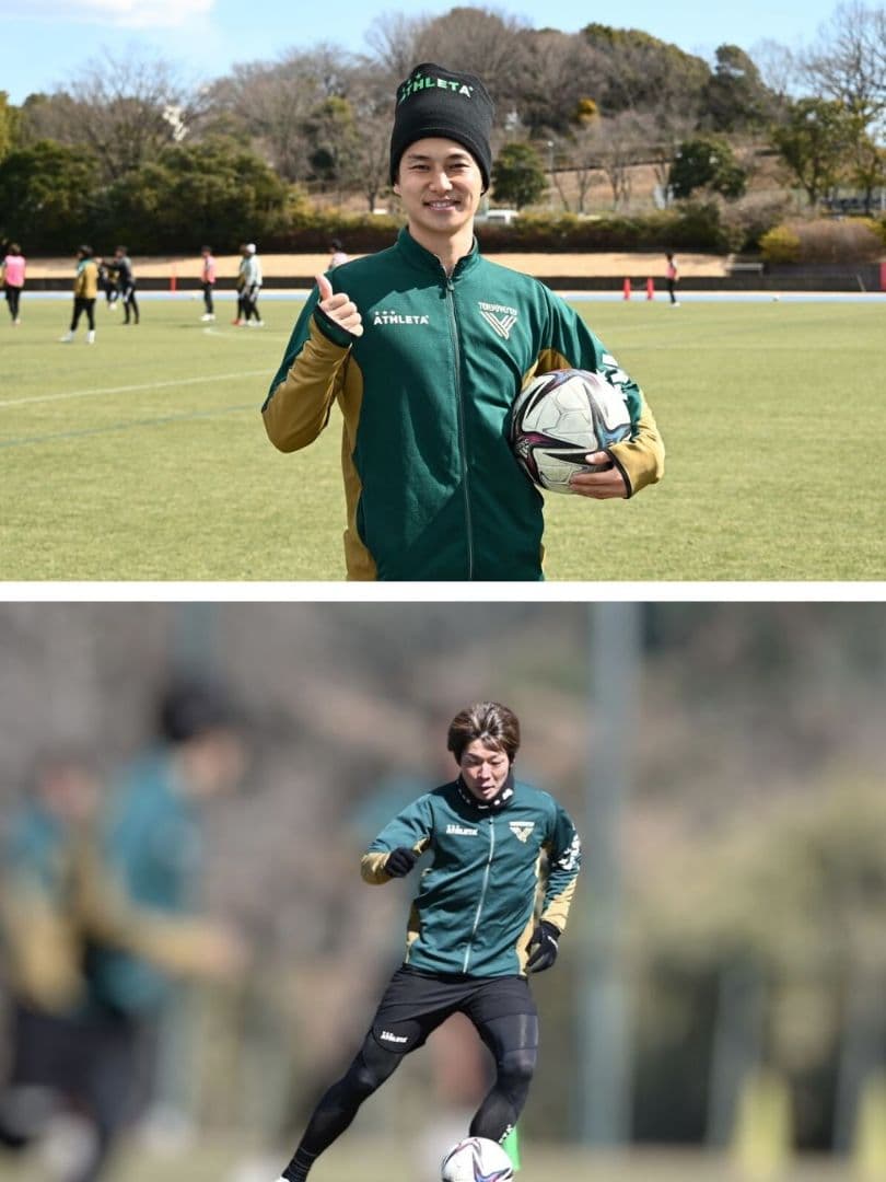 ATHLETA×東京ヴェルディ　選手着用モデル　アスレタ　ジャージ　L