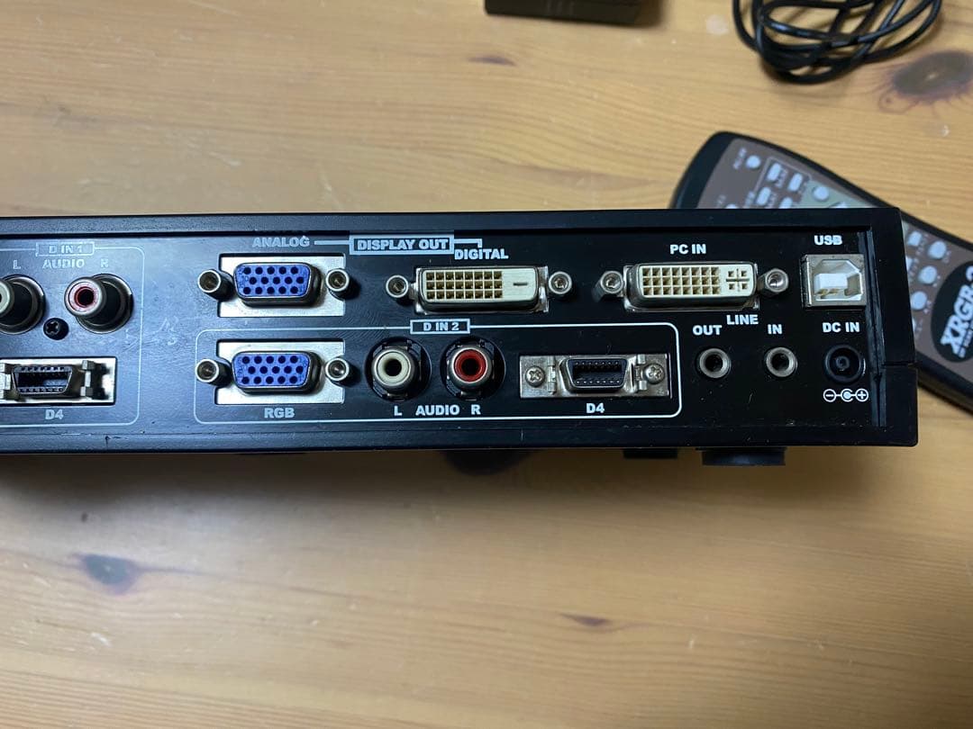 電波新聞社　マイコンソフト　XRGB-3　中古　電源アダプター・リモコン付き