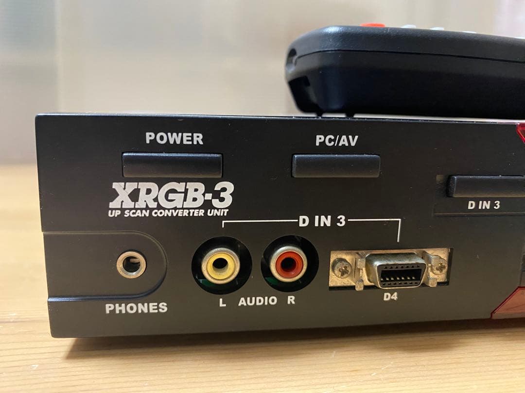 電波新聞社　マイコンソフト　XRGB-3　中古　電源アダプター・リモコン付き