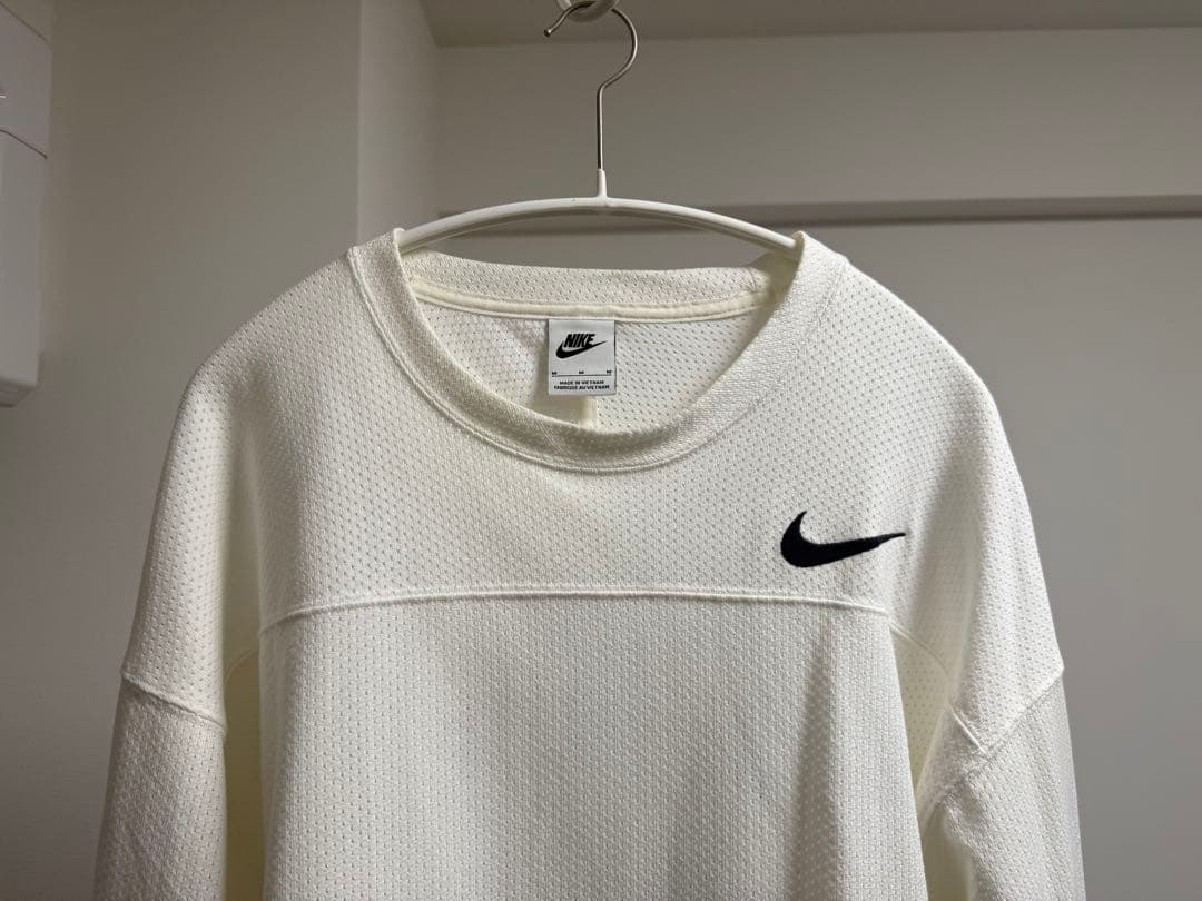 STUSSY x NIKE DRY FIT MESH JERSEY ホワイト M