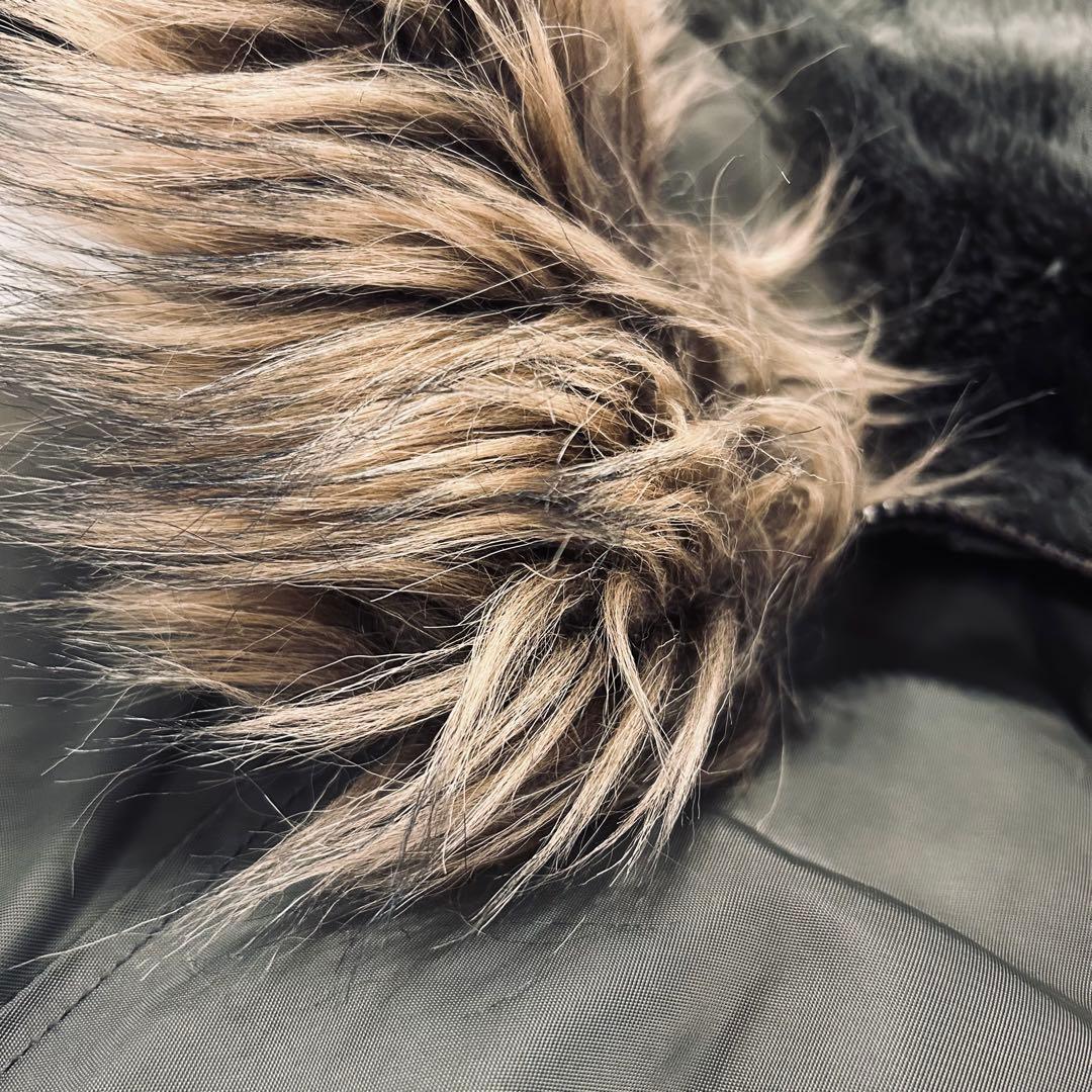 美品■AVIREX【M】N2B フライトジャケット 90s ファー 短丈 Y2K