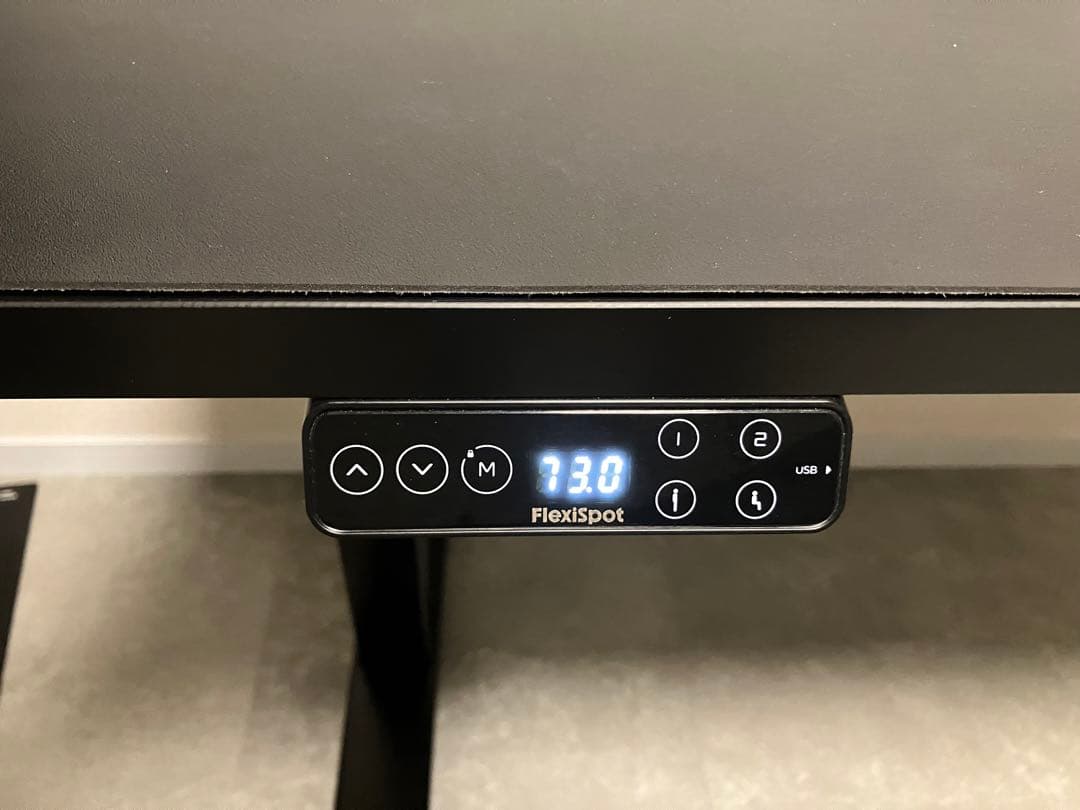 FlexiSpot 電動昇降デスク E7H 純正天板 ブラック