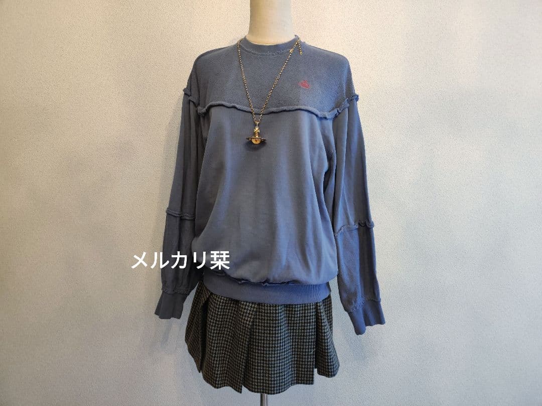 ヴィヴィアンウエストウッド 起毛 アウトシーム トレーナー Vivienne