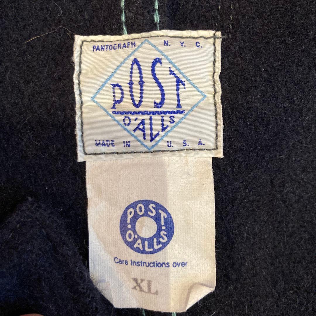 POST O'ALLSメルトン カバーオール XL