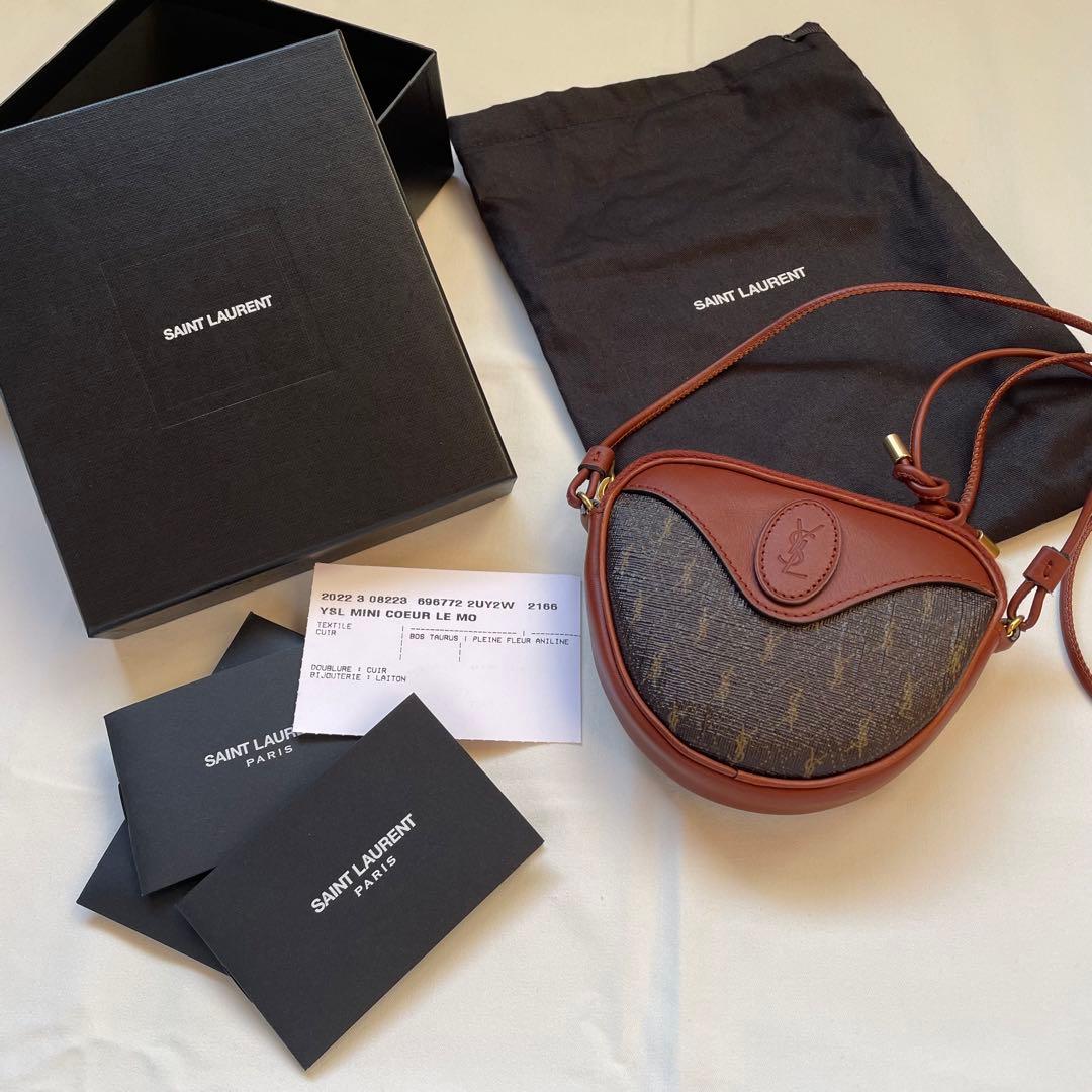 新品 サンローラン ショルダーバッグ マイクロ クール パース モノグラム