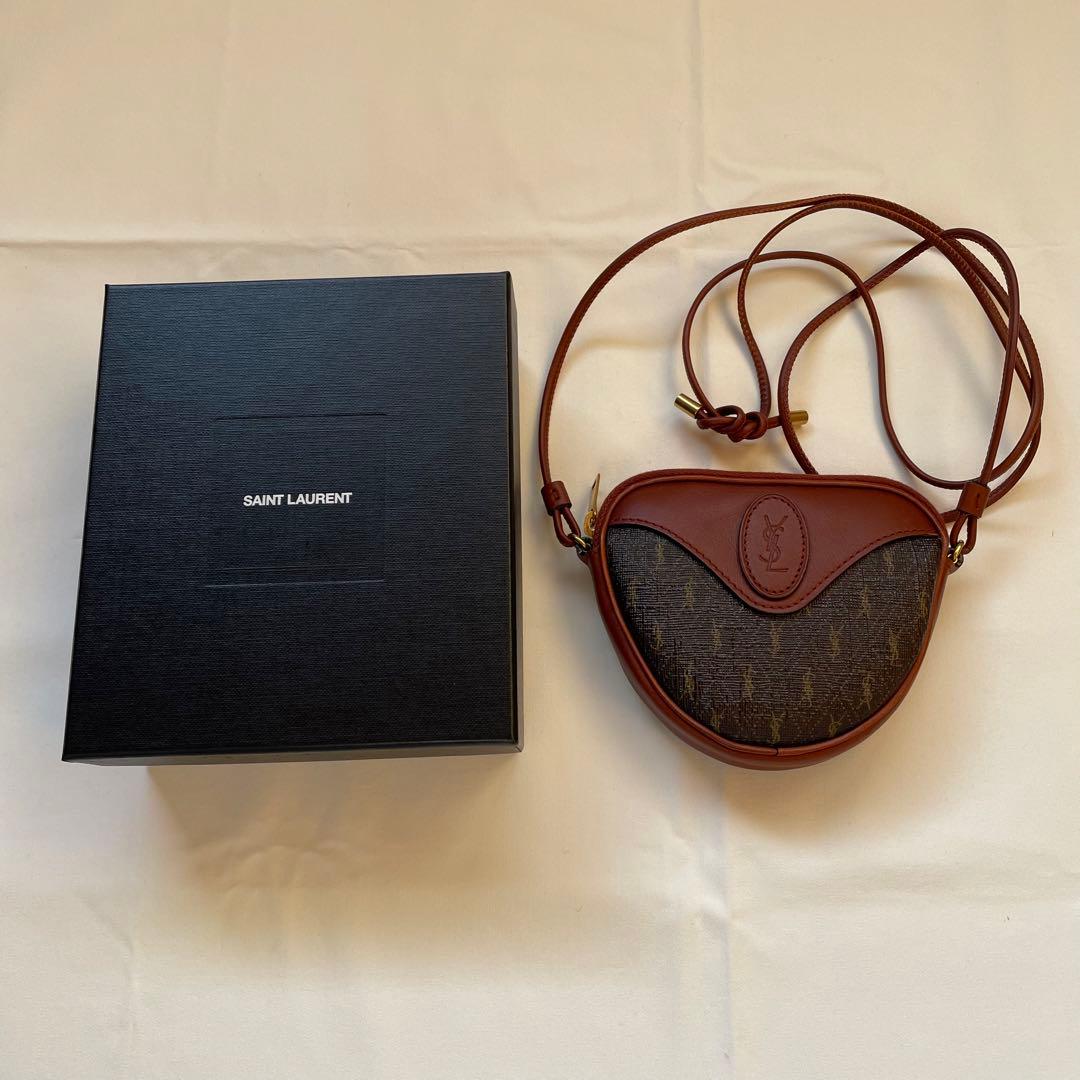 新品 サンローラン ショルダーバッグ マイクロ クール パース モノグラム