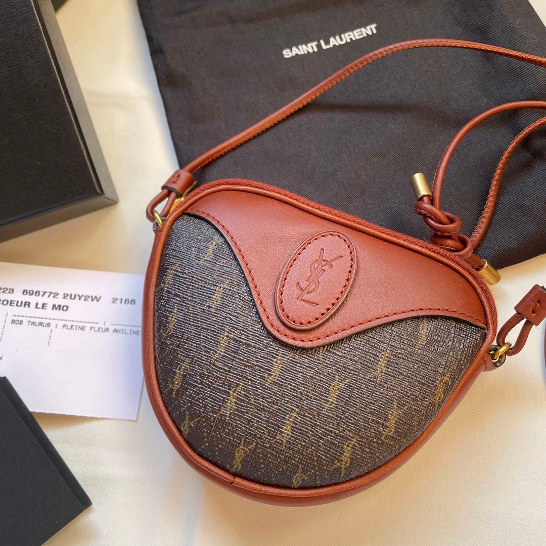 新品 サンローラン ショルダーバッグ マイクロ クール パース モノグラム