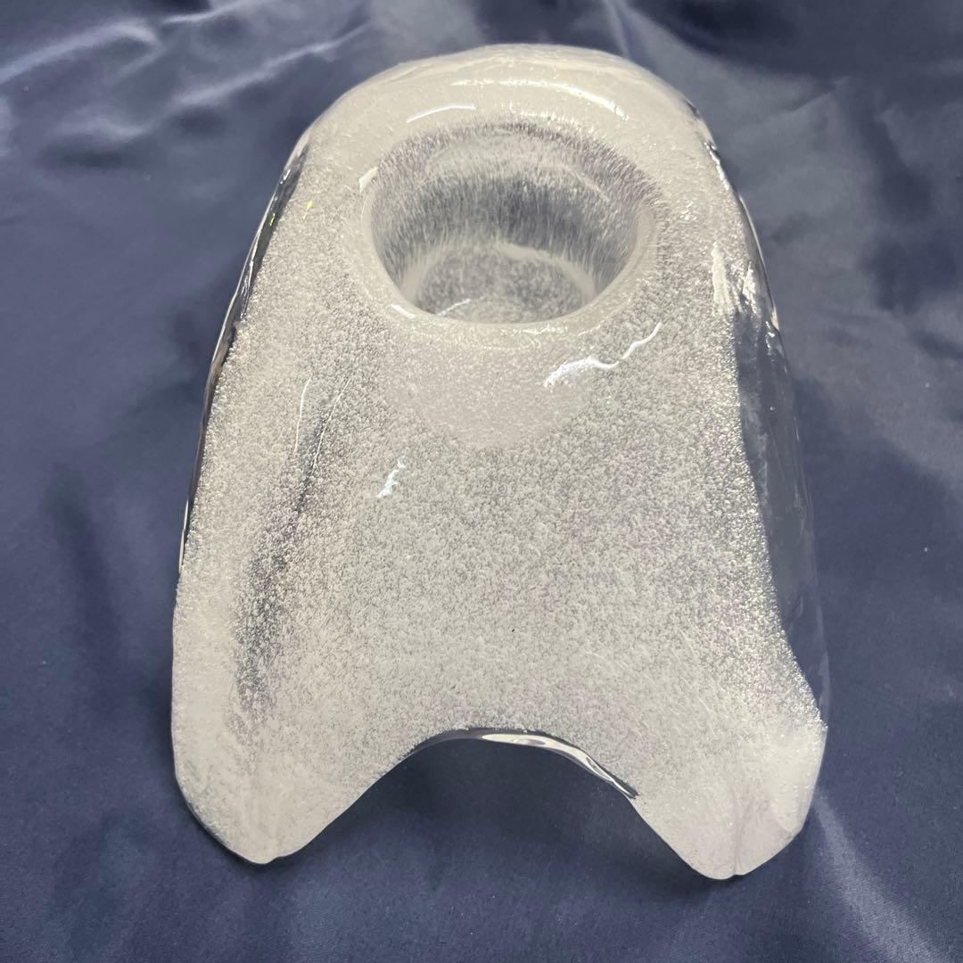 池坊 生け花 ガラス花器 華道 三つ足 立体的