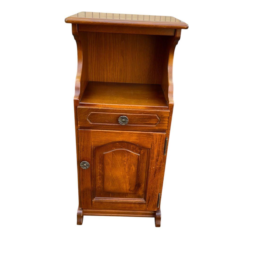 karimoku カリモク コロニアル 電話台 高級家具　B